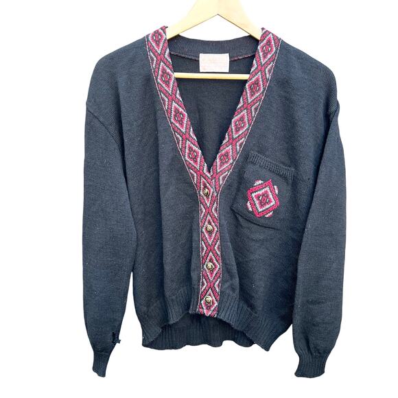 Pendleton Sweaters - Vintage 60’s Pendleton Wool Cardigan Sweater Size Large 19x26